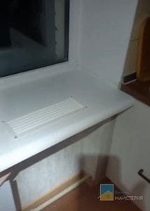 Установка вентиляционных решеток